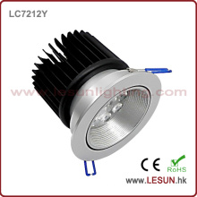 Empotrado Instal 12W / 12 * 3W LED Luz de techo / Down Light / Foco LC7212y